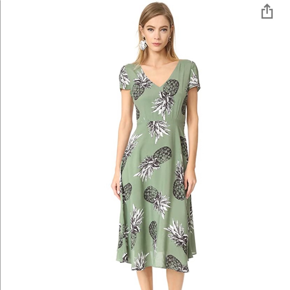 BB Dakota A-line midi dress